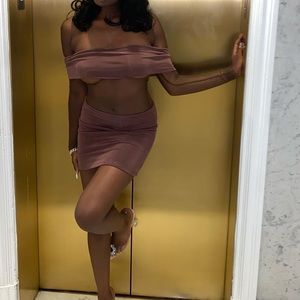 COMPLETELY SOLD OUT brown willow dress!